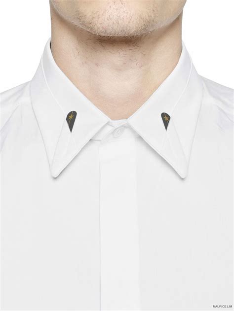 givenchy collar stays|collar stays shirt.